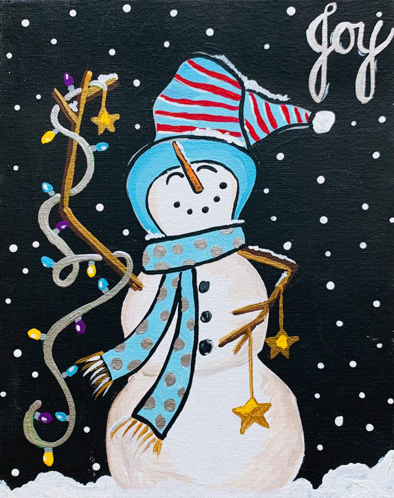 Snow Much Joy 16X20